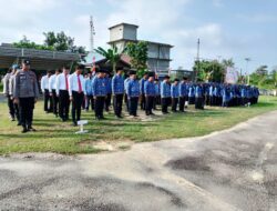 Tertib dan Penuh Semangat, Peringatan HUT RI di Kerumutan Berlangsung di Kantor Camat