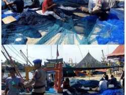 Sat Pol Airud Polres Lhokseumawe Gelar Patroli Dialogis di PPI Pusong Lama