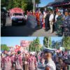 Kapolres Lhokseumawe Hadiri dan Ikut Lepas Pawai Karnaval HUT RI ke-80