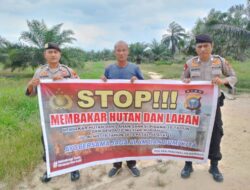 Titik Api Nihil, Polsek Pangkalan Kerinci Tetap Gencarkan Patroli Pencegahan