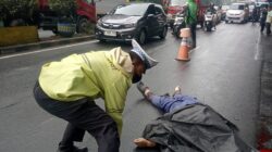 Kondisi Jalan Licin Akibat Hujan di Tangerang, Polisi Imbau Pengendara Konsentrasi dan Waspada Kecelakaan