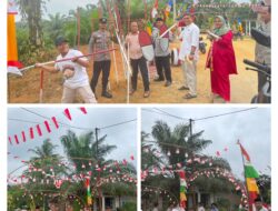 Rayakan HUT RI ke-80, Warga Desa Palas Gelar Lomba Bersih-Bersih Antar RT