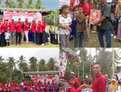 Desa teupi mane pembagian hadiah lomba Gelar Aneka Lomba Meriah Sambut HUT RI Ke 80