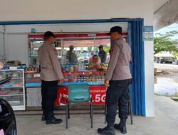 Cegah Kejahatan dan Pungli, Polsek Pangkalan Lesung Intensifkan Patroli Presisi