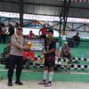 Polsek Bunut Kawal Ketat Penutupan Merbau Cup II, Kapolsek Serahkan Penghargaan Pemain Terbaik