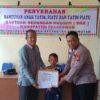 Pastikan Aman, Bhabinkamtibmas Dampingi Penyaluran Bantuan Anak Yatim di Pelalawan