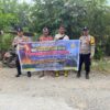 Cegah Kebakaran Hutan, Polsek Pangkalan Lesung Turun ke Lapangan