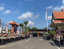 Simbol Dedikasi Polri Untuk Bangsa, Wakapolres Badung Pimpin Upacara Peringatan Hari Juang Polri