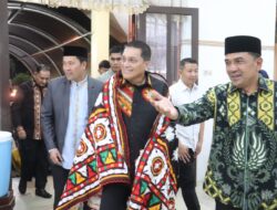 Pangdam Iskandar Muda Disambut Bupati Aceh Tengah di Pendopo Bupati Aceh Tengah.