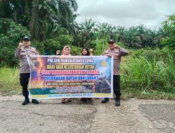 Antisipasi Karhutla, Polsek Pangkalan Lesung Laksanakan Patroli di Wilayah Rawan