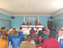 Penyuluhan Hukum di Desa Ukui Dua, Bhabinkamtibmas Aipda Tri Kurniawan Ajak Masyarakat Tingkatkan Kesadaran Hukum