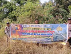Patroli Karhutla di Pangkalan Lesung, Polisi Tak Temukan Titik Api