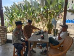 Sambang Warga, Polisi Ajak Masyarakat Jaga Keamanan dan Waspada Hoax