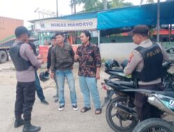 Dekatkan Diri ke Warga, Polsek Ukui Rutin Gelar Patroli Humanis