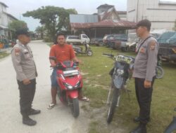 Cegah Kriminalitas, Polsek Teluk Meranti Gelar Patroli C3 di Titik-Titik Rawan