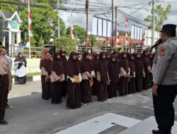 Polres Aceh Tengah Terima Kunjungan SMP IT Cendikia, Tanamkan Edukasi Hukum dan Cegah Kenakalan Remaja