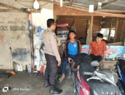 Ajakan Bhabinkamtibmas Bunut Untuk Bijak Bermedia Sosial