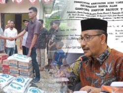 Terima Surat Pengaduan Warga, Haji Uma Kirim Bantuan Sembako Untuk Pengungsi Dampak Bau Gas PT. Medco E&P Malaka di Aceh Timur