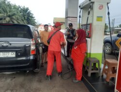 Cegah Kejahatan C3, Polsek Ukui Sisir Sejumlah Objek Vital