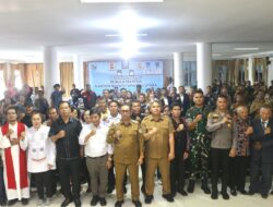 Bupati Taput Ajak Warga Jaga Kedamaian Lewat Doa Bersama dan Budaya Dalihan Na Tolu