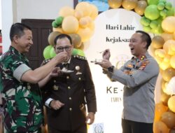 Keluarga Besar Kodim 0106/Aceh Tengah Berikan Ucapkan Selamat Kepada Kajaksaan.