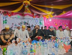 Hadiri Maulid, Kapolres Lhokseumawe Disambut Antusias Warga Lhok Mon Puteh