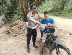 Polisi dan TNI Bunut Pelalawan Bersinergi Laksanakan Patroli Cegah Karhutla