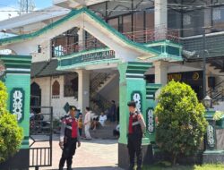Polsek Dawan Amankan Kegiatan Sholat Jumat di Masjid Al-Mahdi Kusamba
