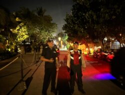 Tak Henti Patroli Unit Samapta Polsek Kuta Utara Susuri Jalur Pariwisata 
