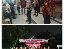 Polsek Pangkalan Kuras Gelar Patroli Gabungan Skala Besar, Antisipasi Dampak Unjuk Rasa Nasional
