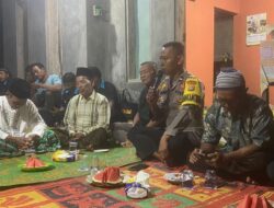 Bhabinkamtibmas Kerumutan Hadiri Syukuran Pemuda, Tekankan Pesan Kamtibmas