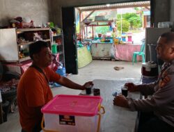 Pendekatan Persuasif, Polsek Pangkalan Lesung Perkuat Sinergi Bersama Warga