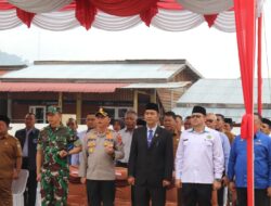 Dandim 0106/Ateng Memberikan Ucapan Selamat Kepada Sekretaris Daerah Kabupaten Aceh Tengah Yang Baru Di Lantik