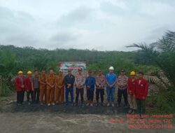 PT CAS dan Polsek Pangkalan Kuras Giatkan Penanaman Jagung Pipil di Desa Sorek Dua