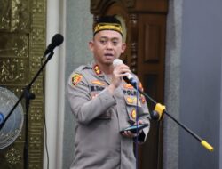 Kapolres Aceh Tengah Ajak Masyarakat Jaga Persatuan dan Tidak Mudah Terprovokasi dalam Rabu Berkah di Masjid Quba