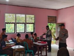 Polsek Pangkalan Kuras Awasi Pemberian Makan Bergizi Gratis di Dua Sekolah