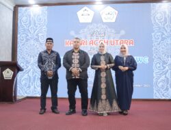 Kapolres Lhokseumawe Hadiri Malam Pisah Sambut Kajari Aceh Utara dan Danlanal Lhokseumawe