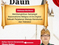 Membangkitkan Semangat Nasionalisme Religius di Era Digital: Sebuah Perjalanan Menuju Kerukunan dan Toleransi
