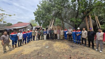 Polisi Bunut Dampingi Tim Survei Penyerahan Aset Lahan Eks Pertamina ke Pemda Pelalawan