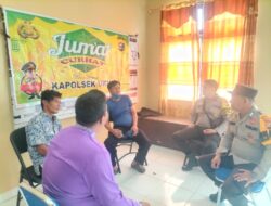 Jumat Curhat Polsek Ukui Bersama Masyarakat