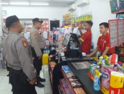 Patroli KRYD Polsek Pangkalan Kerinci Sasar Area Perbankan dan Ritel