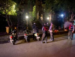 Polsek Dawan Gelar Blue Light Patrol, Jaga Kamtibmas Kondusif