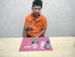 Empat Paket Sabu Disita, Polsek Langgam Tangkap Pengedar di Desa Tambak