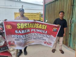 Polsek Langgam Sosialisasikan Saber Pungli untuk Cegah Praktik Pungutan Liar