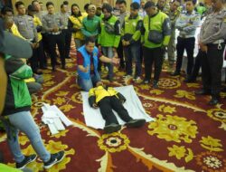 Dirlantas Polda Metro Jaya Gelar Kegiatan PPGD Bersama Stakeholder Dan Komunitas Ojol