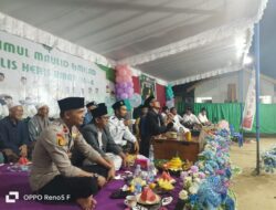 Suasana Harmonis di Milad Majelis Keris Umat ke-4, Kapolsek Kerumutan Turut Hadir