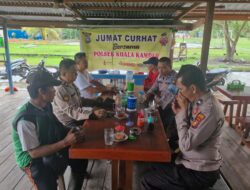 Jumat Curhat Polsek Kuala Kampar, Solusi Langsung dari Masyarakat untuk Kamtibmas