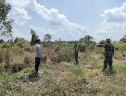 Polsek Langgam Patroli Cegah Karhutla di Titik Rawan Desa Segati