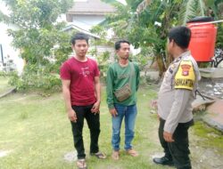 Polsek Bunut Laksanakan DDS Sambang Guru untuk Jaga Kamtibmas dan Cegah Karhutla