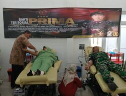 Sambut HUT Ke – 80 TNI, Kodam Iskandar Muda Gelar Donor Darah tersebar.